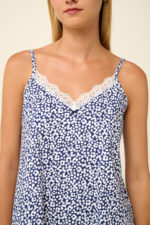 Vamp - Βαμβακερό Babydoll με Δαντέλα - Image 3