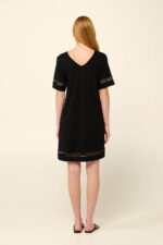 Vamp - Μονόχρωμο Καλοκαιρινό Φόρεμα από Viscose - Image 3