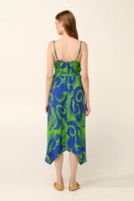 Vamp - Καλοκαιρινό Φόρεμα από Ποπλίνα με Τιράντες - Image 3