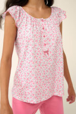 Vamp - Βαμβακερή Γυναικεία Πυτζάμα με Πατιλέτα - Image 3