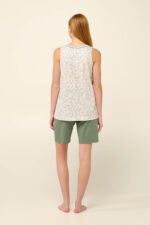 Vamp - Βαμβακερή Γυναικεία Πυτζάμα με Πατιλέτα - Image 3