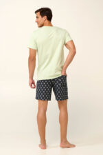 Vamp - Βαμβακερή Ανδρική Πυτζάμα με Κοντό Παντελόνι - Image 3