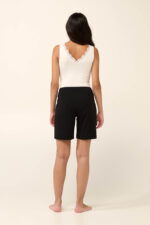 Vamp - Γυναικείο Κοντό Παντελόνι από Βαμβάκι με Τσέπες - Image 3