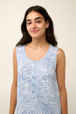 Vamp - Καλοκαιρινό Νυχτικό Micromodal με Πατιλέτα - Image 3