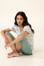 Vamp - Micromodal Γυναικεία Πυτζάμα με Πατιλέτα - Image 3