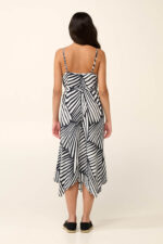 Vamp - Καλοκαιρινό Φόρεμα από Ποπλίνα με Ζώνη - Image 3