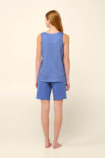 Vamp - Γυναικεία Πυτζάμα από Βαμβάκι με Πατιλέτα - Image 3