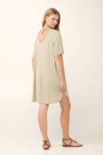 Vamp - Καλοκαιρινό Φόρεμα από Viscose Flama - Image 3