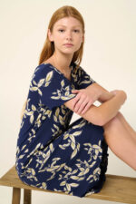 Vamp - Καλοκαιρινό Νυχτικό Micromodal με Κοντό Μανίκι - Image 3