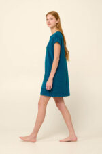 Μονόχρωμο Frottee Φόρεμα Θαλάσσης - Image 3