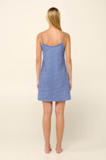 Vamp - Βαμβακερό Καλοκαιρινό Νυχτικό με Τιράντες - Image 3