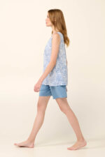 Vamp - Γυναικεία Πυτζάμα Micromodal με Πατιλέτα - Image 3