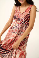 Vamp - Αμάνικο Καλοκαιρινό Φόρεμα από Ποπλίνα - Image 3