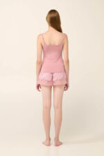 Vamp - Γυναικείο Φανελάκι Micromodal με Δαντέλα - Image 3