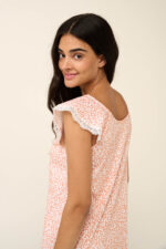 Vamp - Βαμβακερό Νυχτικό Εγκυμοσύνης και Θηλασμού - Image 3