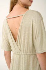 Vamp - Κοντό Καλοκαιρινό Φόρεμα από Viscose Flama - Image 3