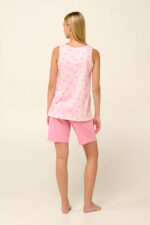 Vamp - Βαμβακερή Γυναικεία Πυτζάμα με Πατιλέτα - Image 3