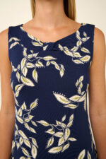 Vamp - Αμάνικο Καλοκαιρινό Νυχτικό Micromodal με Φύλλα του Ωκεανού - Image 3