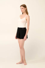 Vamp - Micromodal Cheeky Σορτσάκι με Δαντέλα - Image 3