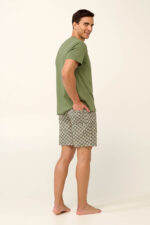 Vamp - Βαμβακερή Ανδρική Πυτζάμα με Κοντό Μανίκι - Image 3