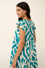 Vamp - Καλοκαιρινό Φλοράλ Φόρεμα από Ποπλίνα - Image 3