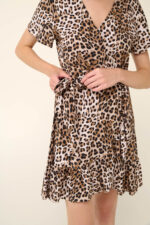 Vamp - Καλοκαιρινό Λεοπάρ Φόρεμα από Ποπλίνα - Image 3