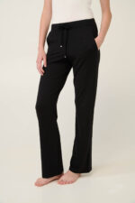 Vamp - Μονόχρωμο Μακρύ Γυναικείο Παντελόνι με Τσέπες - Image 3