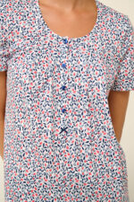 Vamp - Βαμβακερή Γυναικεία Πυτζάμα με Κάπρι Παντελόνι - Image 3