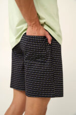 Vamp - Βαμβακερή Ανδρική Πυτζάμα με Μονόχρωμο Τοπ - Image 3