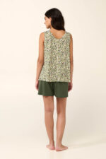 Vamp - Γυναικεία Πυτζάμα Micromodal με Κοντό Παντελόνι - Image 3