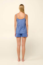 Vamp - Βαμβακερό Babydoll με Τιράντες - Image 3