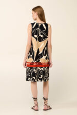 Vamp - Αμάνικο Καλοκαιρινό Φόρεμα από Viscose - Image 3