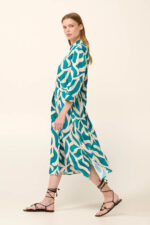 Vamp - Καλοκαιρινό Φλοράλ Φόρεμα από Ποπλίνα - Image 3