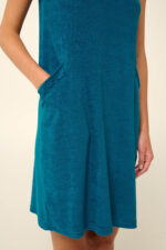 Vamp - Αμάνικο Frottee Φόρεμα Θαλάσσης με Τσέπες - Image 3