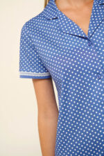 Vamp - Κουμπωτό Καλοκαιρινό Νυχτικό από Βαμβάκι - Image 4