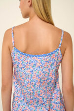 Vamp - Καλοκαιρινό Νυχτικό από Βαμβάκι με Κοντό Μανίκι - Image 4