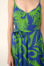 Vamp - Καλοκαιρινό Φόρεμα από Ποπλίνα με Τιράντες - Image 4