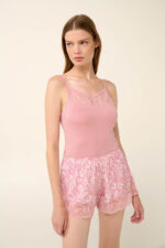 Vamp - Micromodal Cheeky Σορτσάκι με Δαντέλα - Image 4