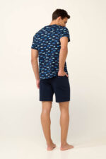 Vamp - Βαμβακερή Ανδρική Πυτζάμα με V Λαιμόκοψη - Image 4