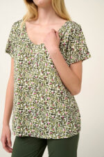 Vamp - Γυναικεία Πυτζάμα Micromodal με Κάπρι Παντελόνι - Image 4