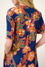 Vamp - Καλοκαιρινό Φλοράλ Φόρεμα από Ποπλίνα - Image 4