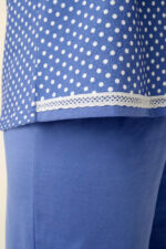 Vamp - Γυναικεία Πυτζάμα από Βαμβάκι με Πατιλέτα - Image 4