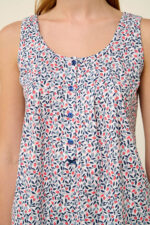 Vamp - Βαμβακερή Γυναικεία Πυτζάμα με Κοντό Παντελόνι - Image 4