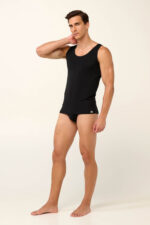 Vamp - Αμάνικο Ανδρικό Φανελάκι Micromodal - Image 4