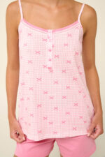 Vamp - Βαμβακερό Babydoll με Πατιλέτα - Image 4