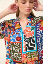 Vamp - Καλοκαιρινό Φόρεμα με Κοντό Μανίκι - Image 4