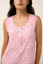 Vamp - Καλοκαιρινό Νυχτικό Micromodal με Πατιλέτα - Image 4