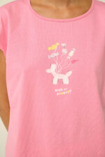 Vamp - Βαμβακερή Γυναικεία Πυτζάμα με Κοντό Παντελόνι - Image 4