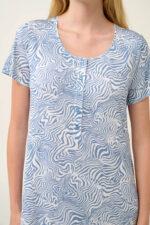 Vamp - Καλοκαιρινό Νυχτικό Micromodal με Πατιλέτα - Image 4