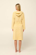 Vamp - Μονόχρωμή Frottee Γυναικεία Ρόμπα - Image 4